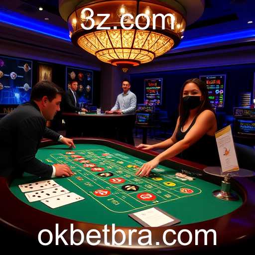 Cassino ao Vivo no Okbet: Uma Experiência de Jogo Autêntica e Imersiva